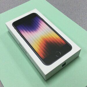 Brand New iPhone SE 3rd Generation 2022 Edition - Unlocked - 64GB - Black